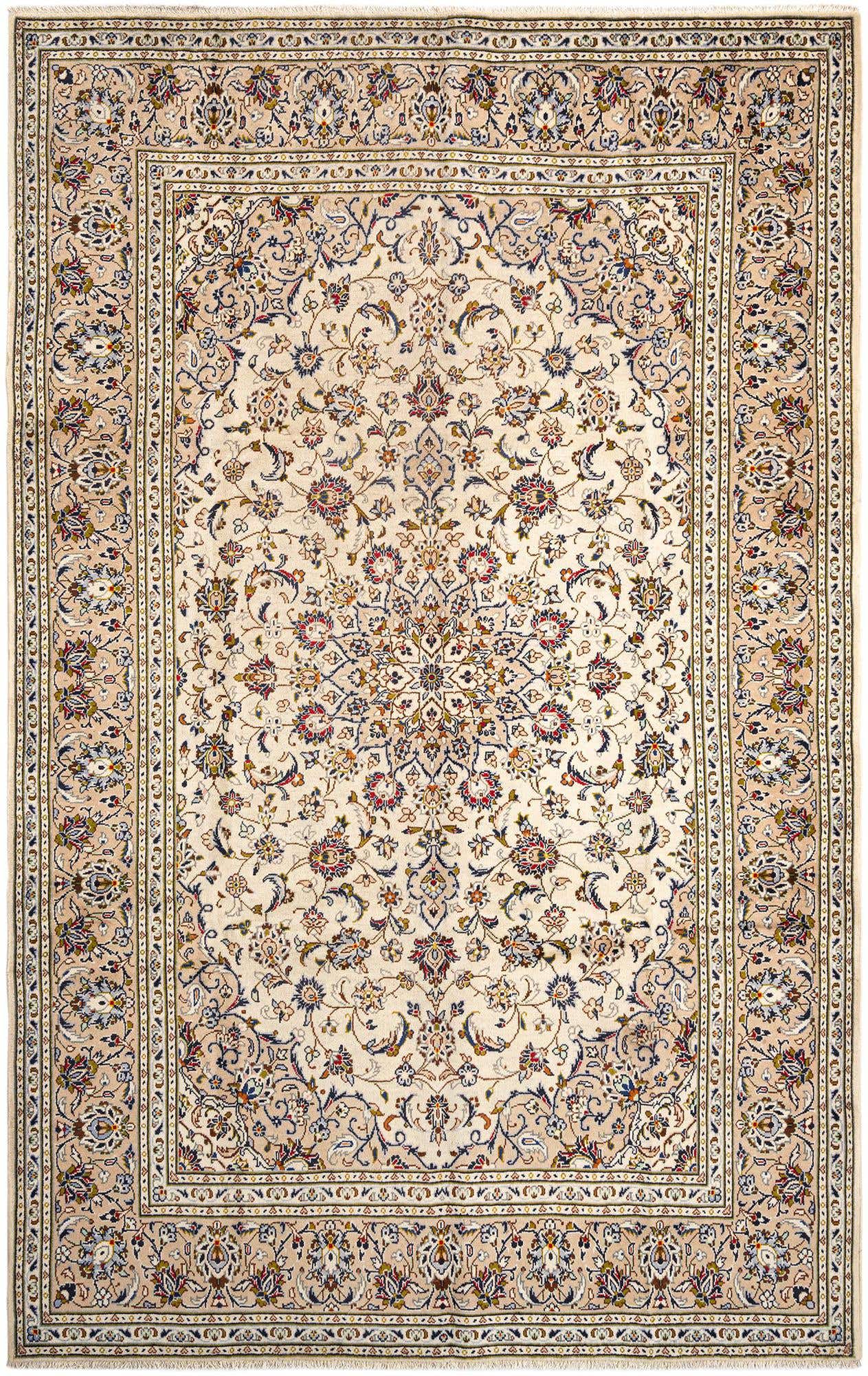 6' 5 x 9' 11 Kashan Wool Rug