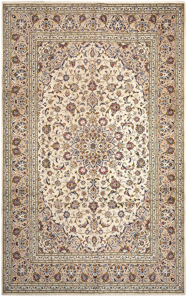6' 5 x 9' 11 Kashan Wool Rug