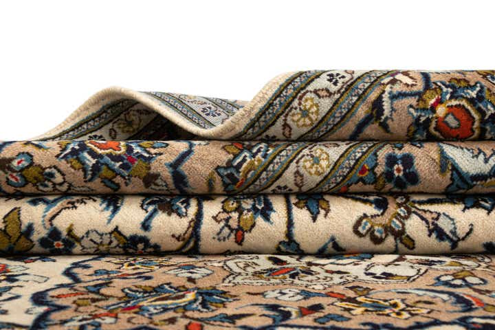 6' 8 x 10' Kashan Wool Rug