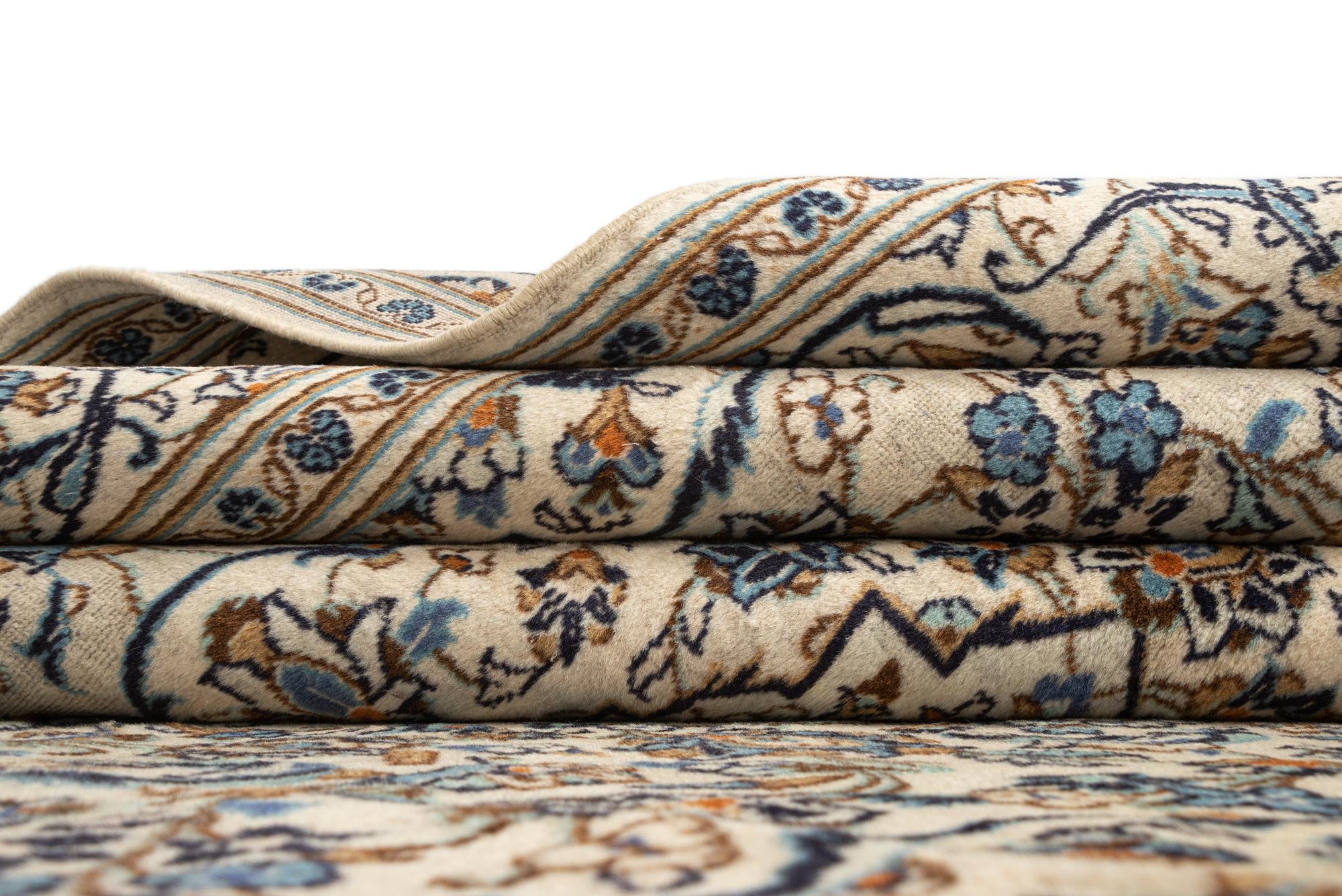 6' 5 x 9' 10 Kashan Wool Rug