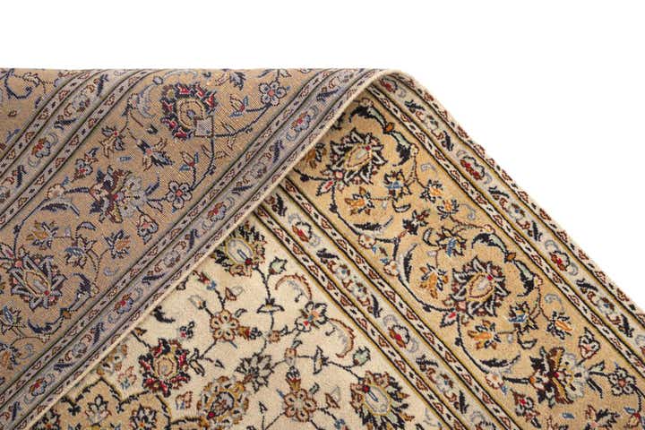 6' 4 x 9' 11 Kashan Wool Rug