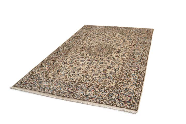 6' 5 x 10' 2 Kashan Wool Rug