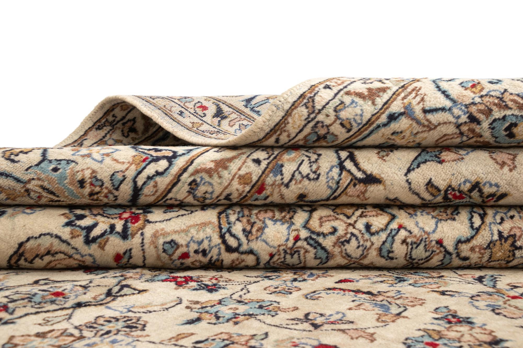 6' 5 x 10' 2 Kashan Wool Rug