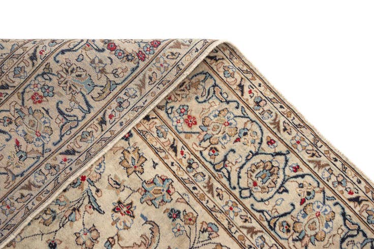 Detail image of 6' 5 x 10' 2 Kashan Wool Rug