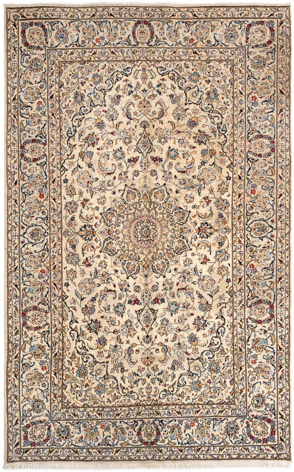 Detail image of 6' 5 x 10' 2 Kashan Wool Rug