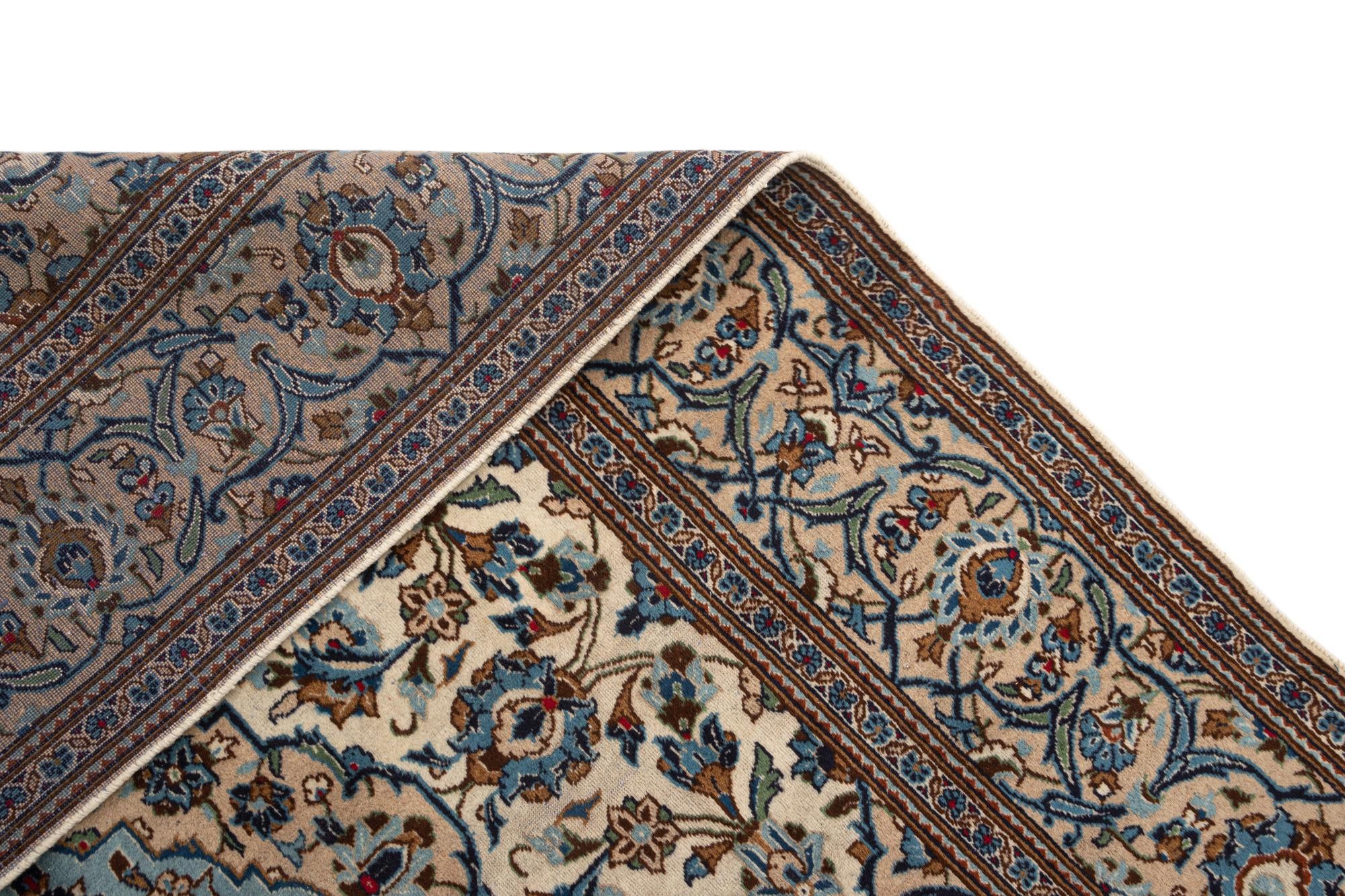 6' 4 x 10' 4 Kashan Wool Rug