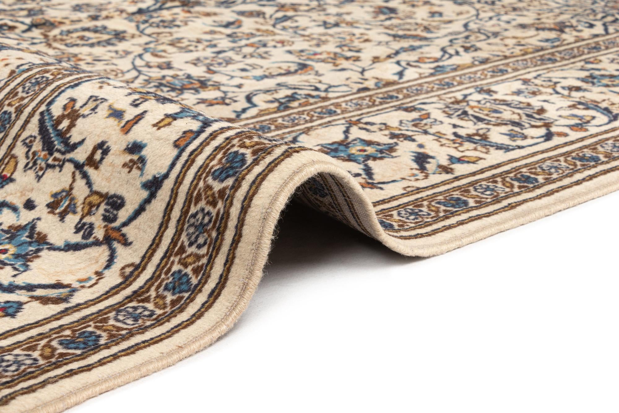 6' 4 x 9' 6 Kashan Wool Rug