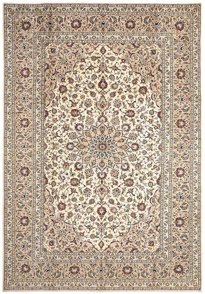 8' 2 x 11' 10 Kashan Wool Rug