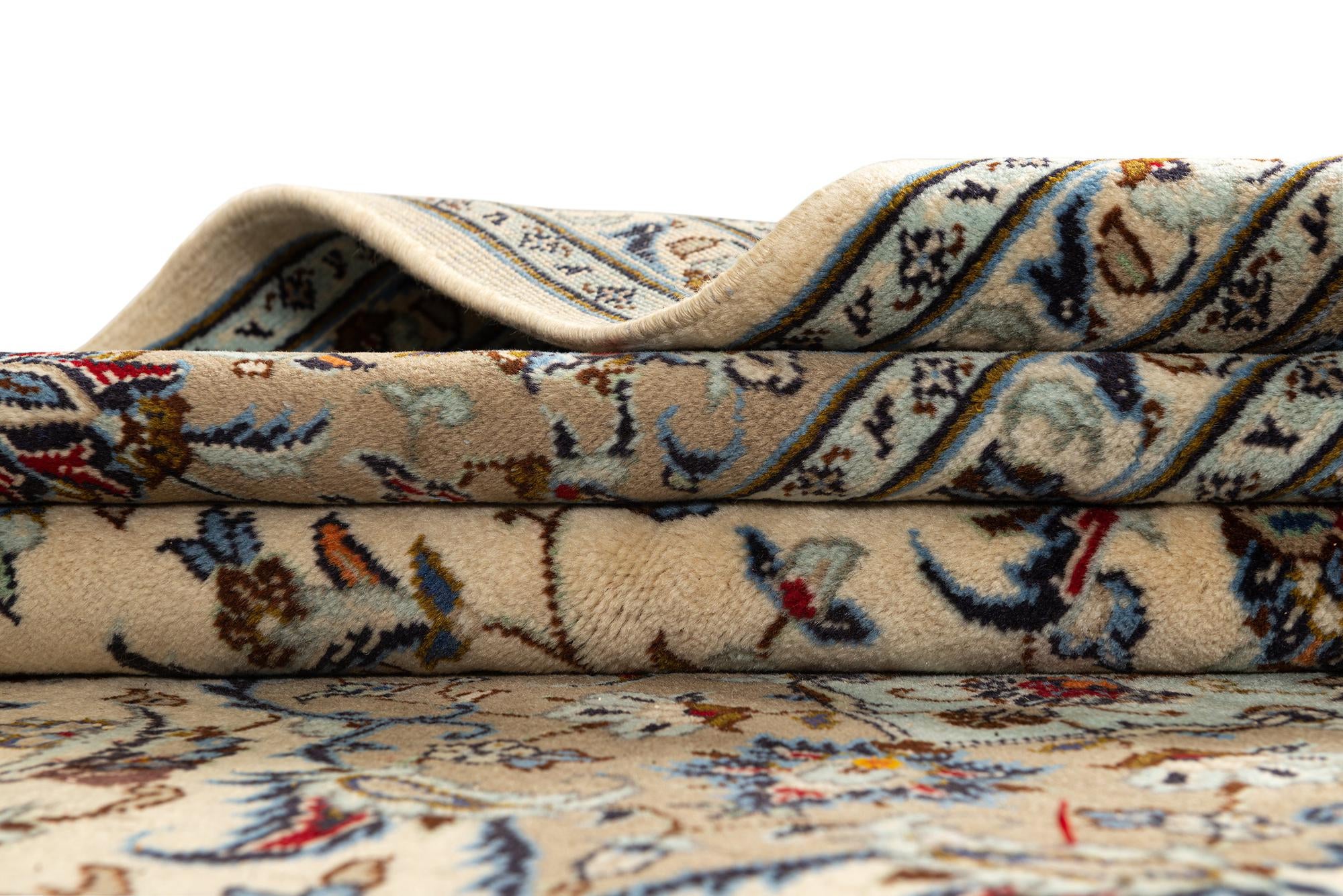 8' x 11' 3 Kashan Rug