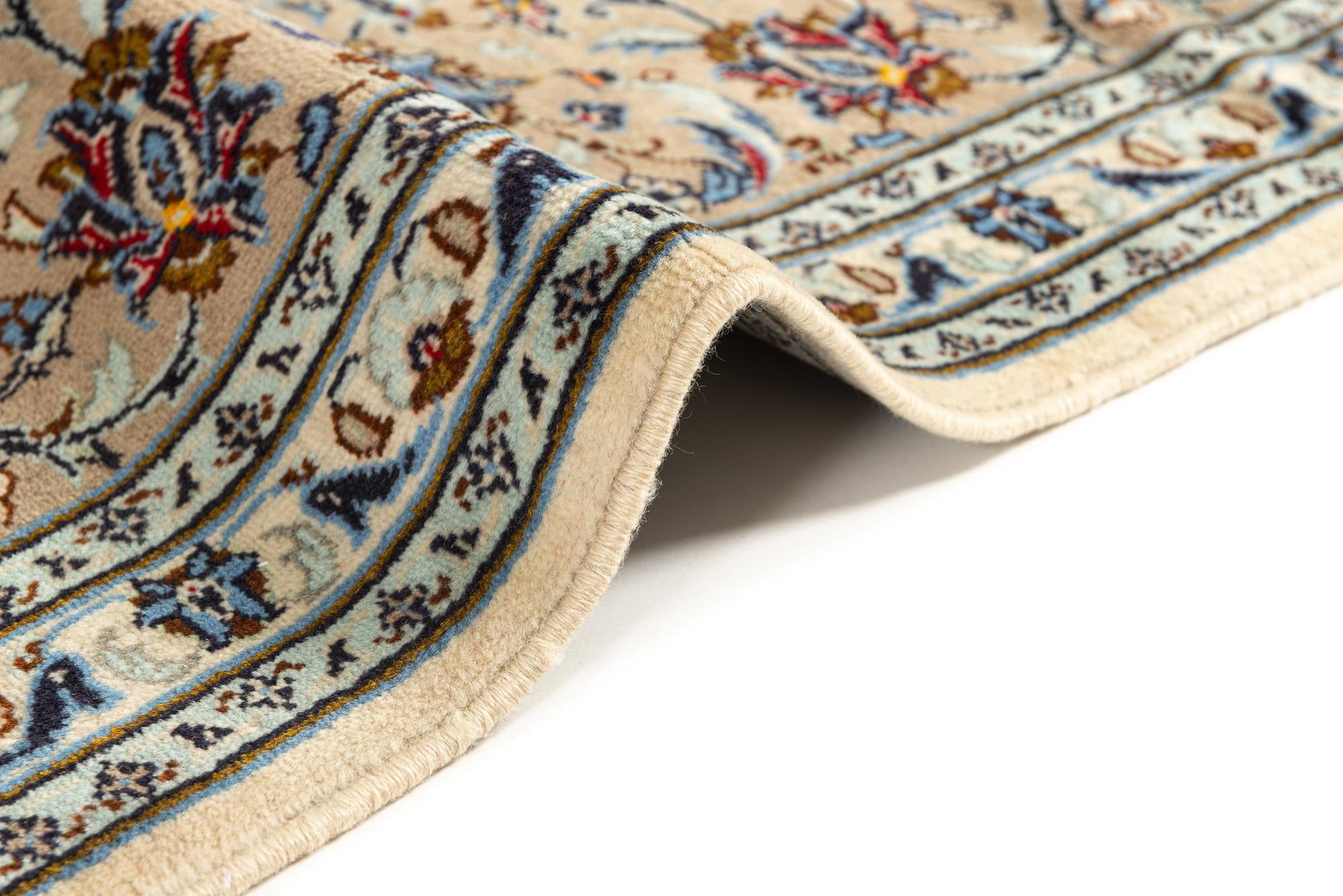 8' x 11' 3 Kashan Rug