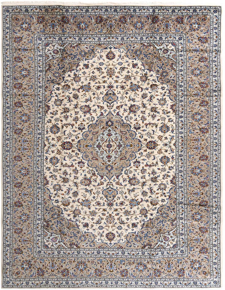 Detail image of 8' x 11' 3 Kashan Rug
