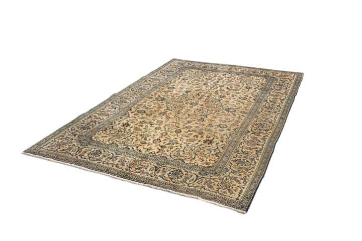 6' 3 x 9' 9 Kashan Wool Rug