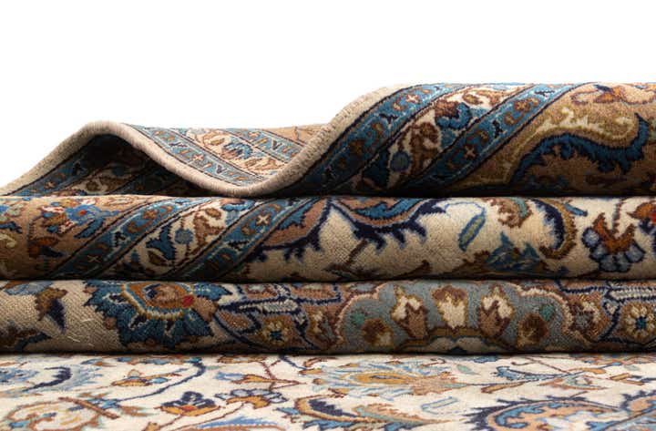 6' 7 x 9' 8 Kashan Wool Rug
