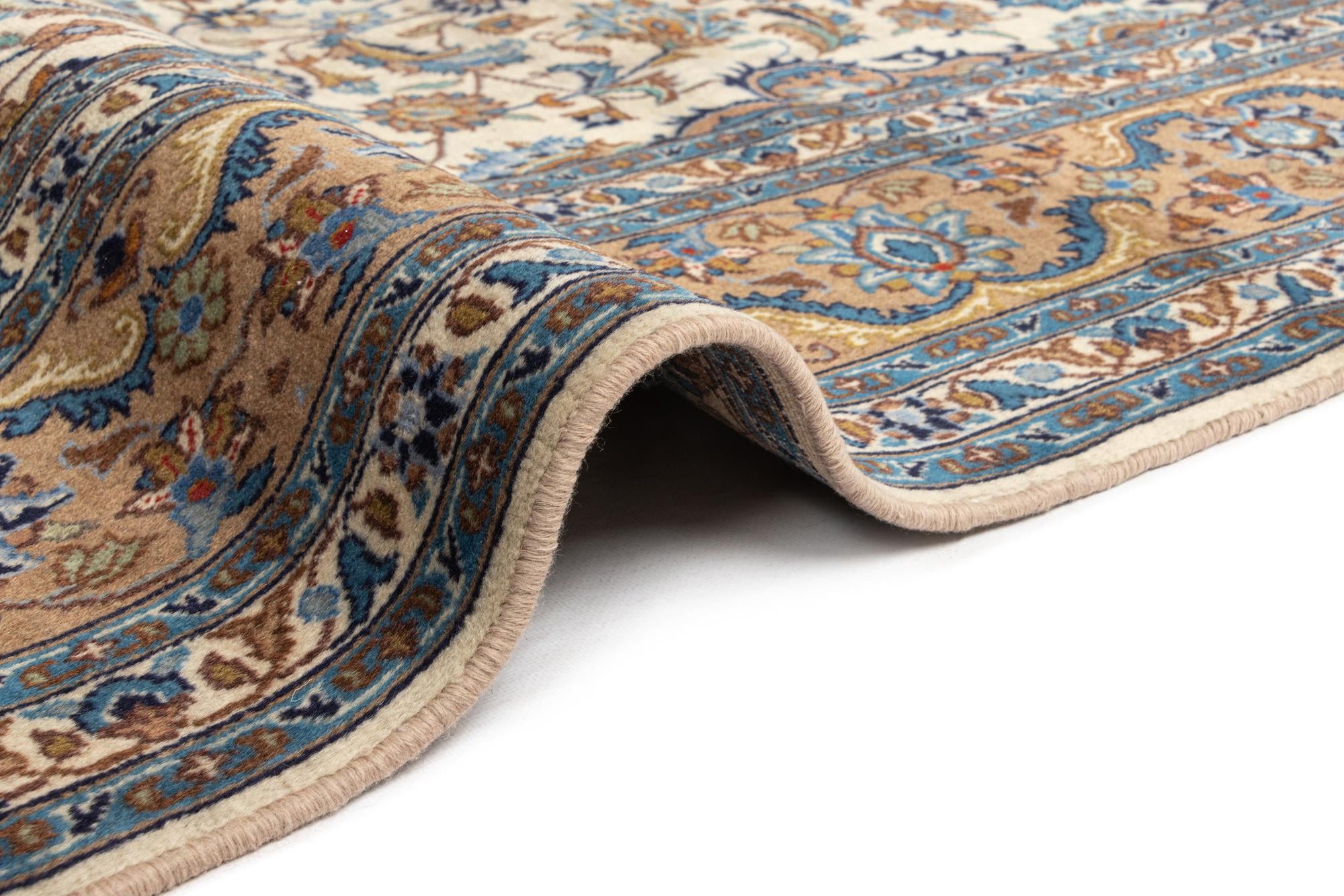 6' 7 x 9' 8 Kashan Wool Rug