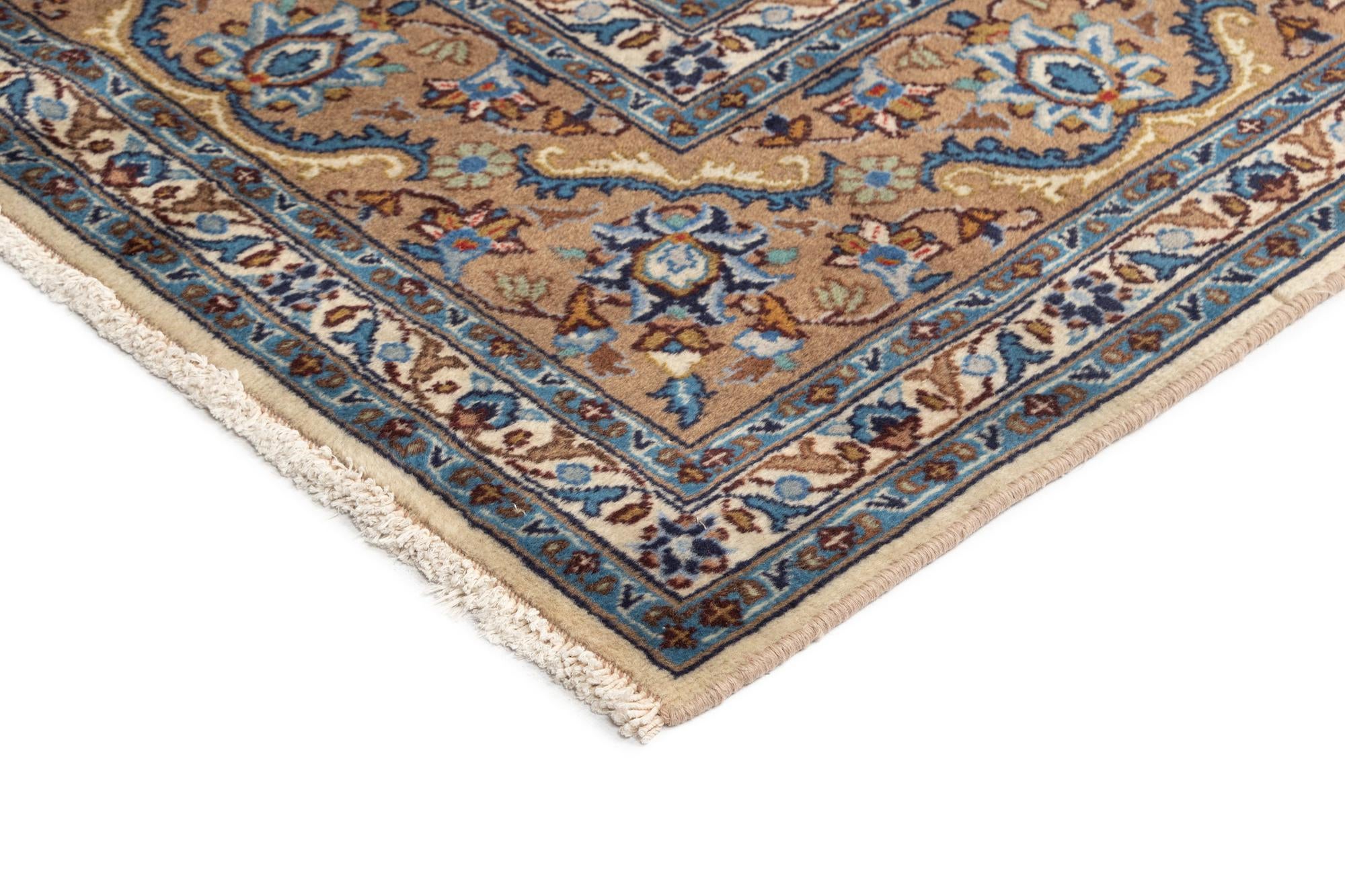 6' 7 x 9' 8 Kashan Wool Rug