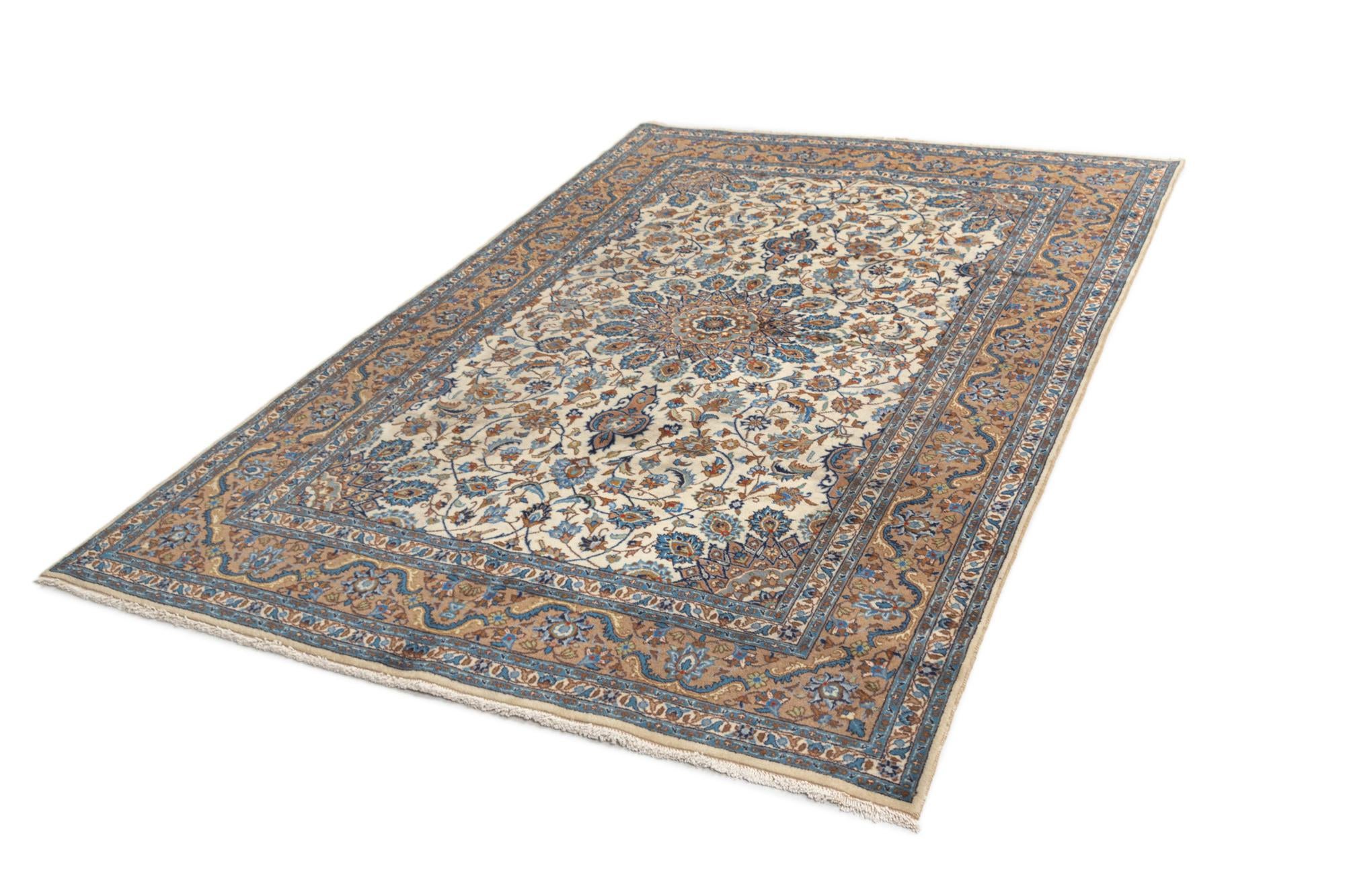 6' 7 x 9' 8 Kashan Wool Rug