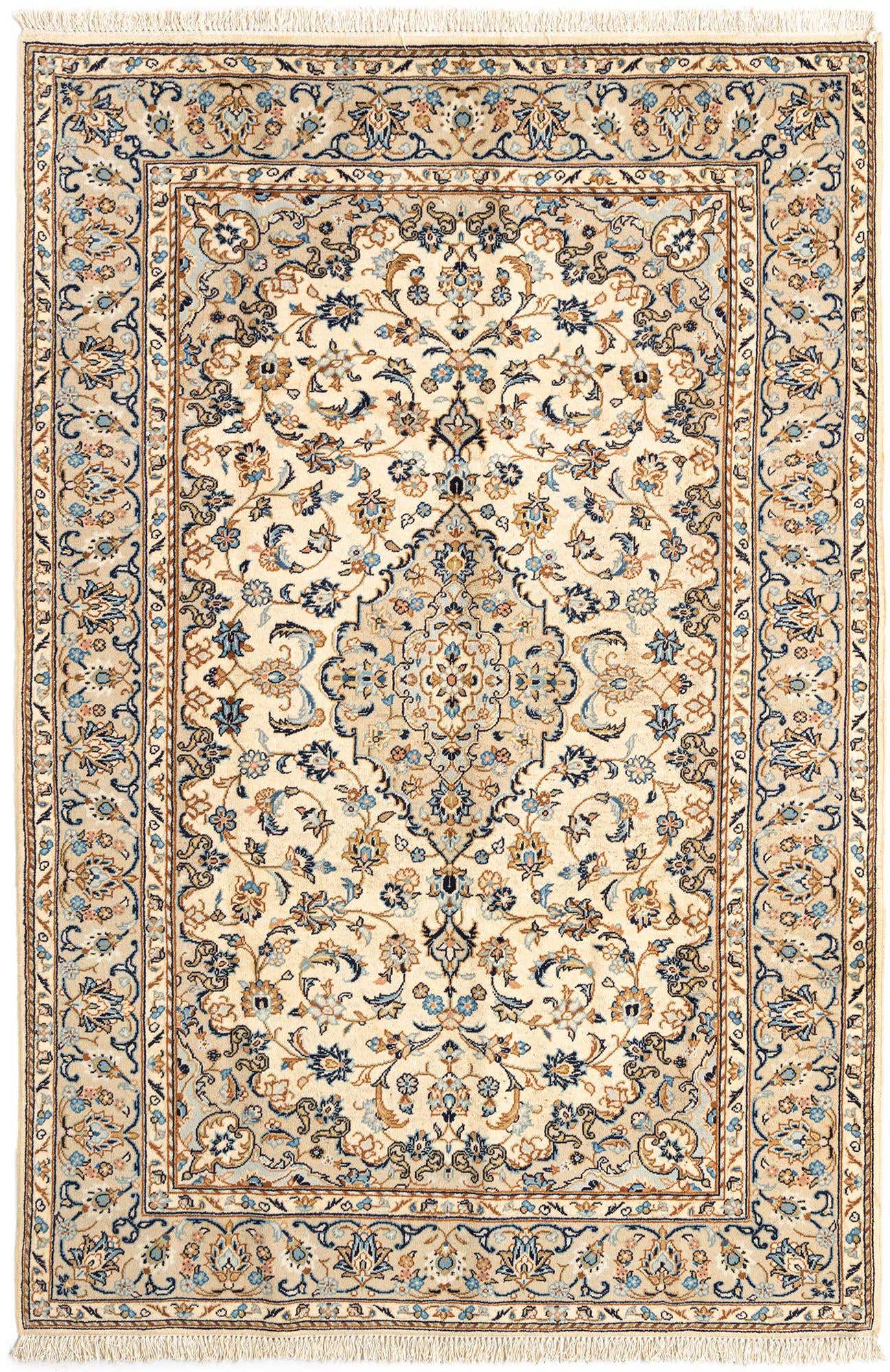 6' 5 x 9' 9 Kashan Wool Rug