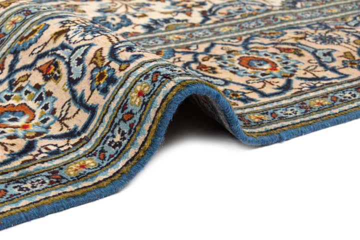 6' 7 x 10' 2 Kashan Wool Rug