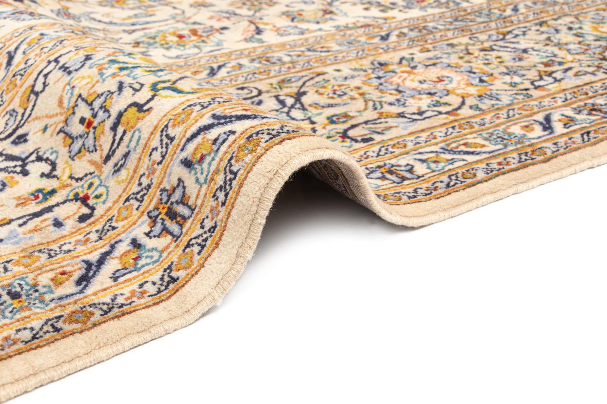 9' 10 x 13' 10 Kashan Wool Rug
