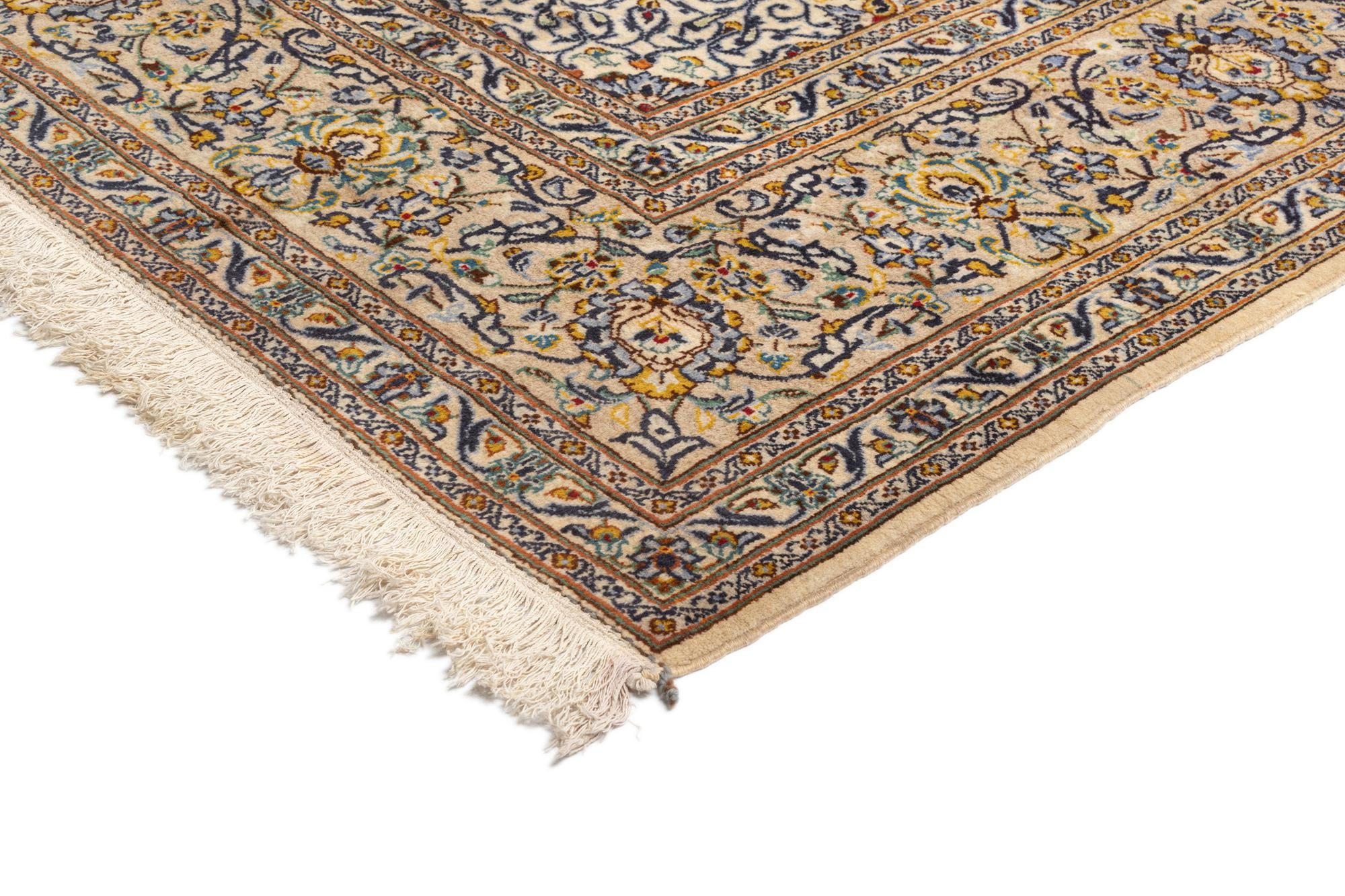 9' 10 x 13' 10 Kashan Wool Rug