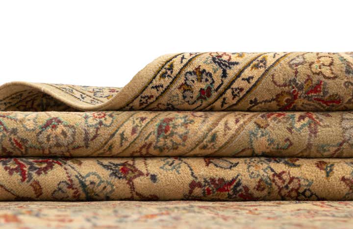 9' 5 x 12' 6 Kashan Wool Rug