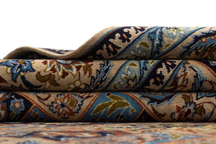 Detail image of 8' 11 x 13' 5 Kashan Wool Rug