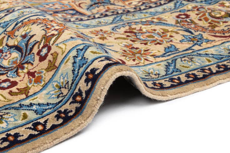 Detail image of 8' 11 x 13' 5 Kashan Wool Rug