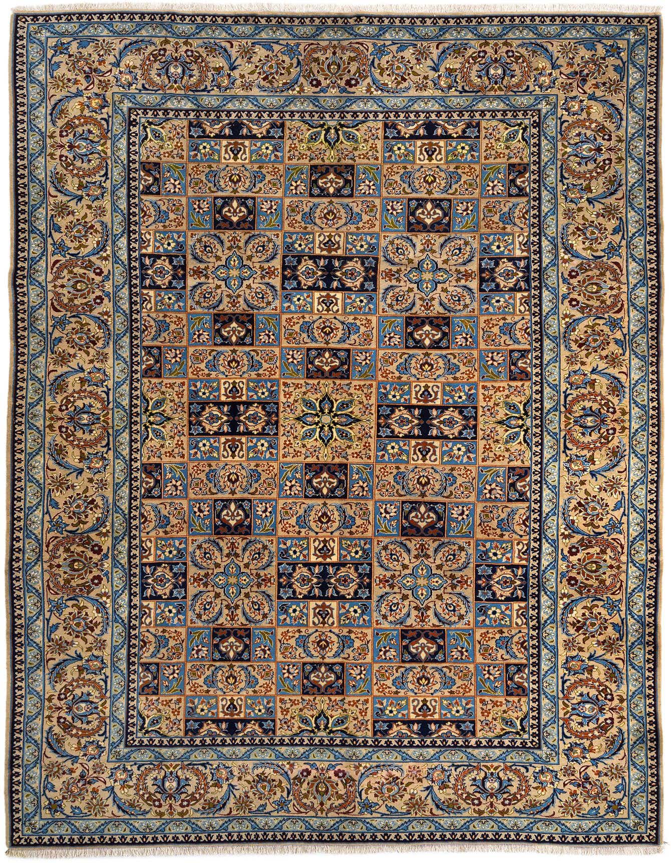 8' 11 x 13' 5 Kashan Wool Rug