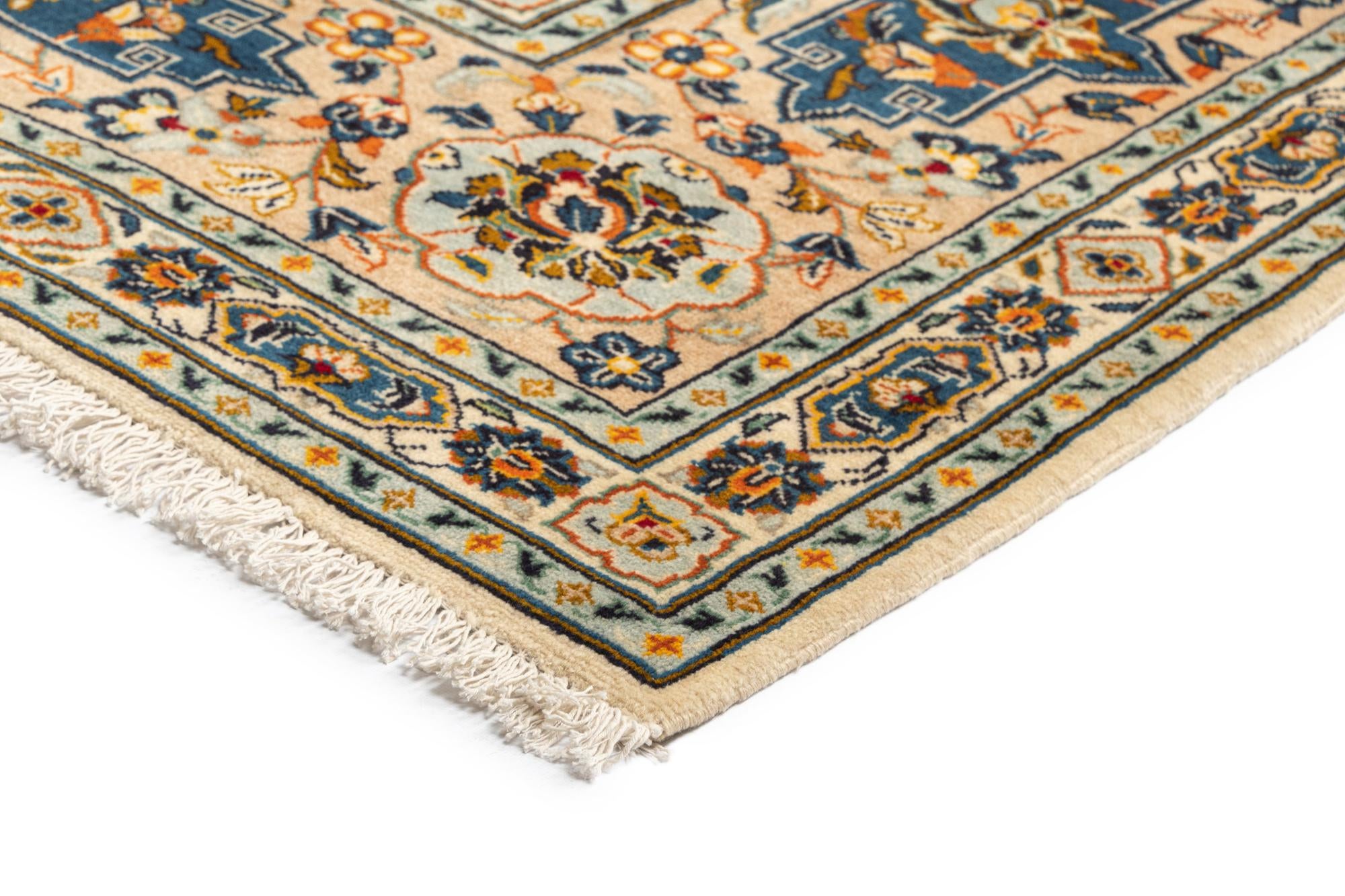 9' 5 x 13' 7 Kashan Wool Rug