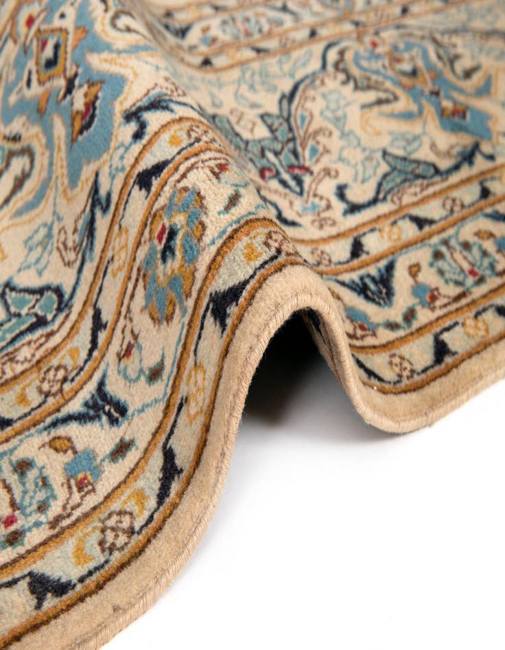 Detail image of 10' x 14' 1  Hand Knotted Kashan Persian Rug