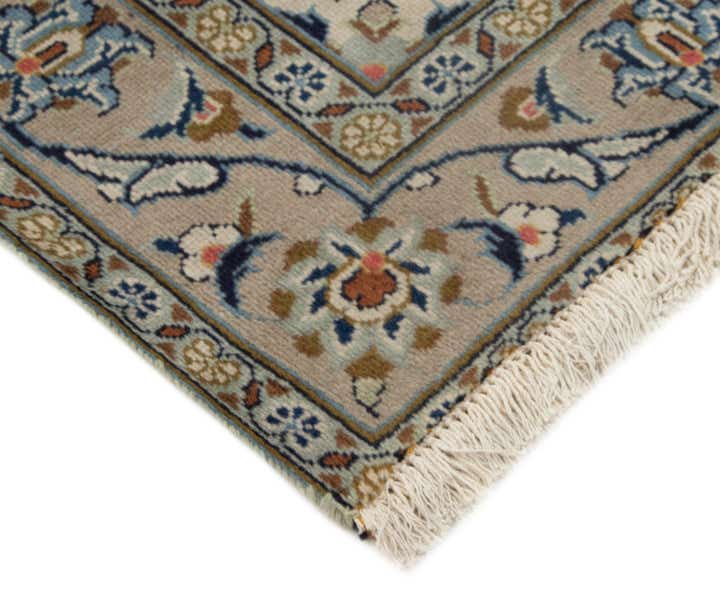 3' 3 x 4' 11 Hand Knotted Kashan Persian Wool Rug