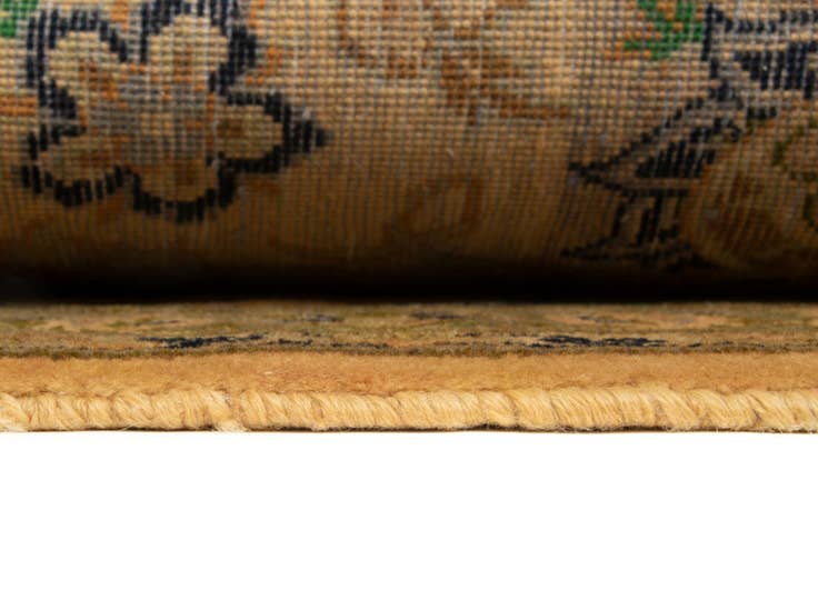Detail image of 8' x 12' 4 Hand Knotted Kashan Persian Rug