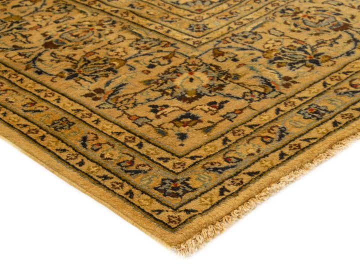 7' 10 x 11' Hand Knotted Kashan Persian Wool Rug