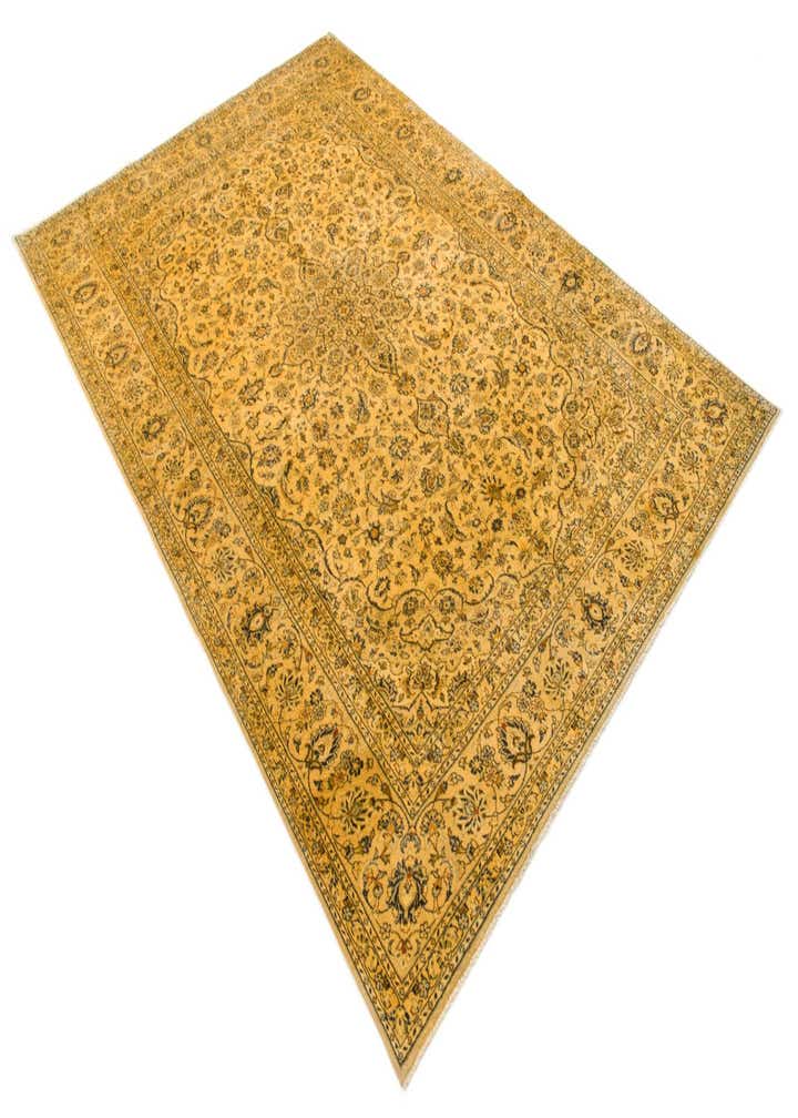 7' 10 x 11' 11 Hand Knotted Kashan Persian Wool Rug
