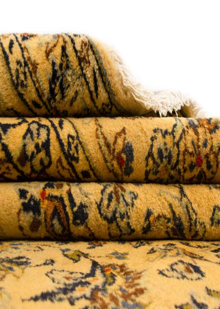 7' 10 x 11' 11 Hand Knotted Kashan Persian Wool Rug