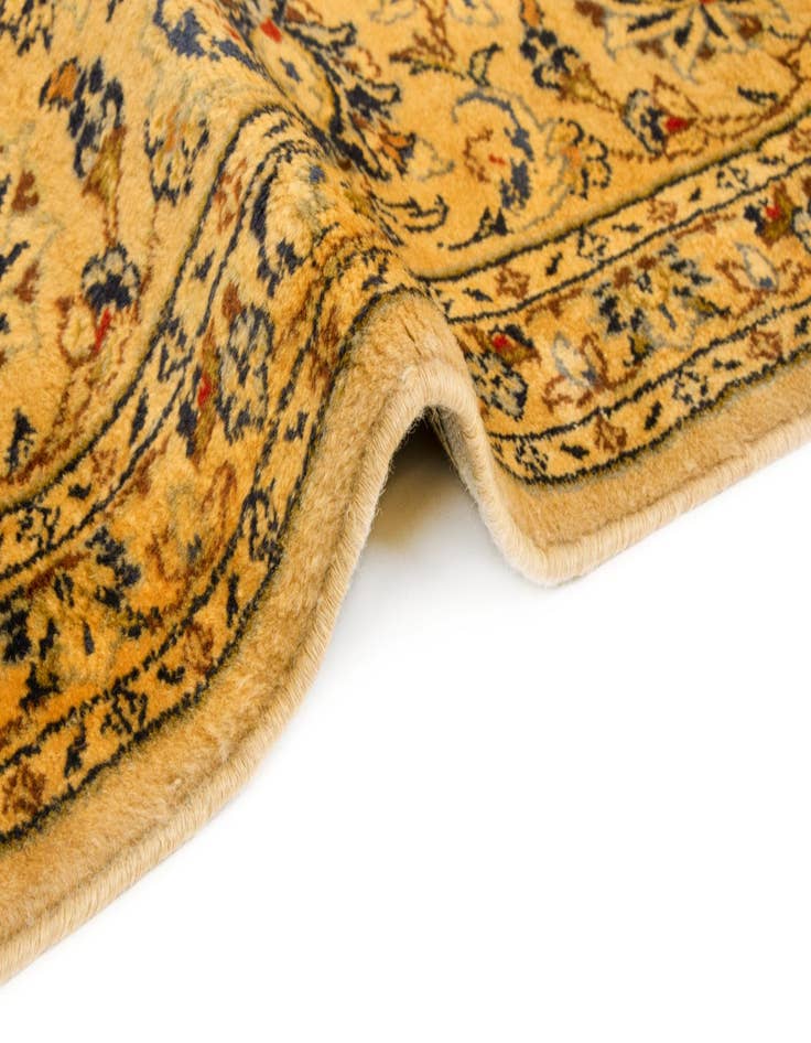 Detail image of 7' 10 x 11' 11 Hand Knotted Kashan Persian Wool Rug