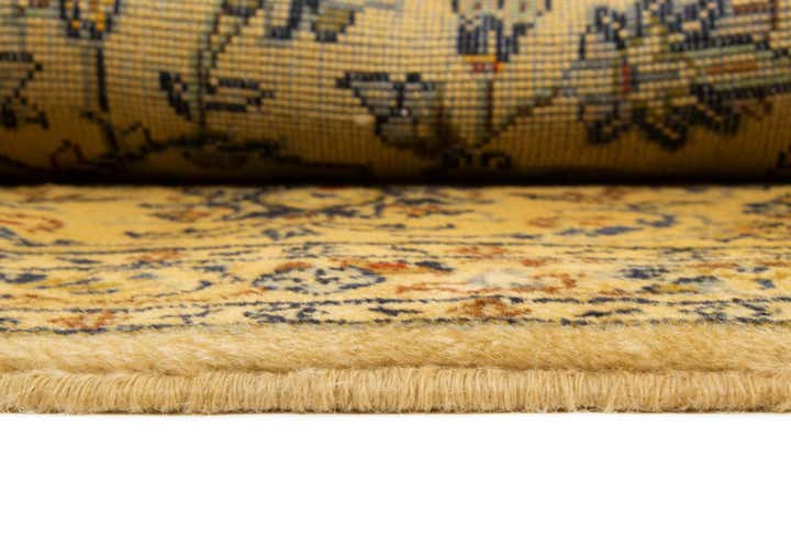 7' 10 x 11' 11 Hand Knotted Kashan Persian Wool Rug