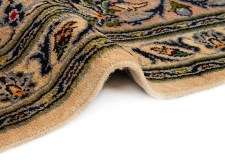 Detail image of 8' x 11' 7 Hand Knotted Kashan Persian Wool Rug