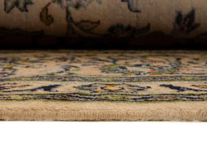 8' x 11' 7 Hand Knotted Kashan Persian Wool Rug