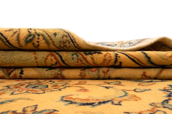 8' 2 x 11' 8 Hand Knotted Kashan Persian Wool Rug