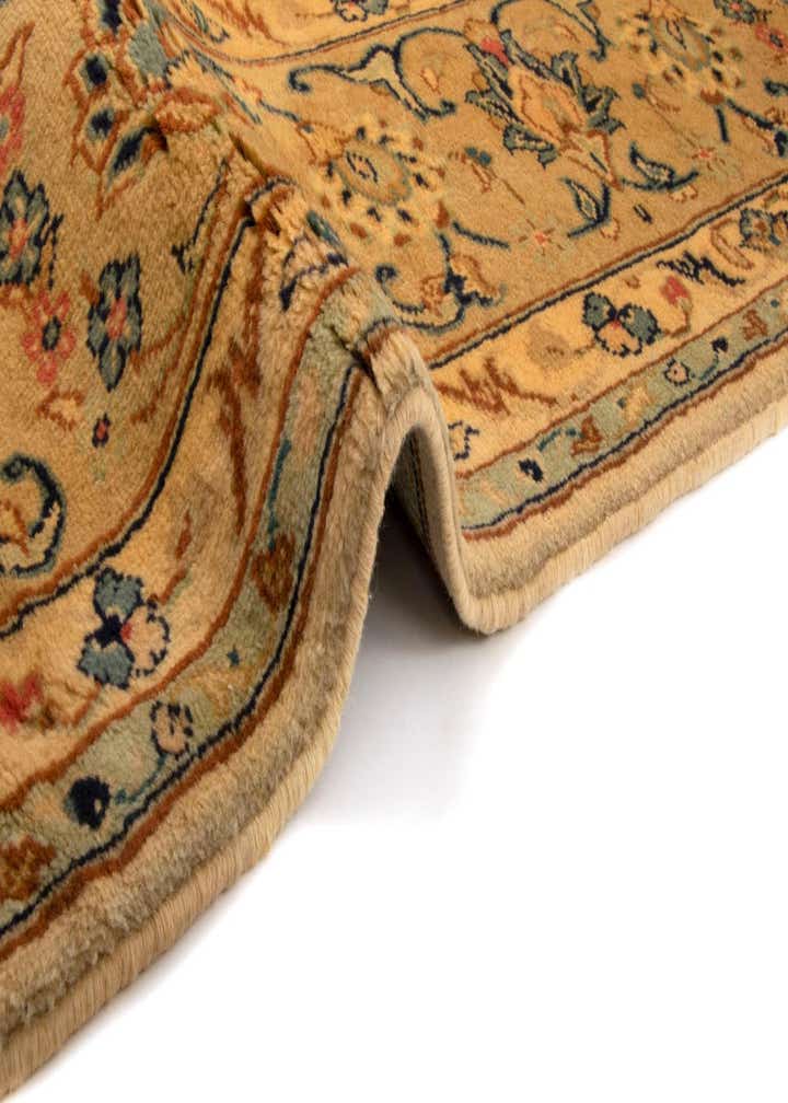 8' 2 x 11' 8 Hand Knotted Kashan Persian Wool Rug