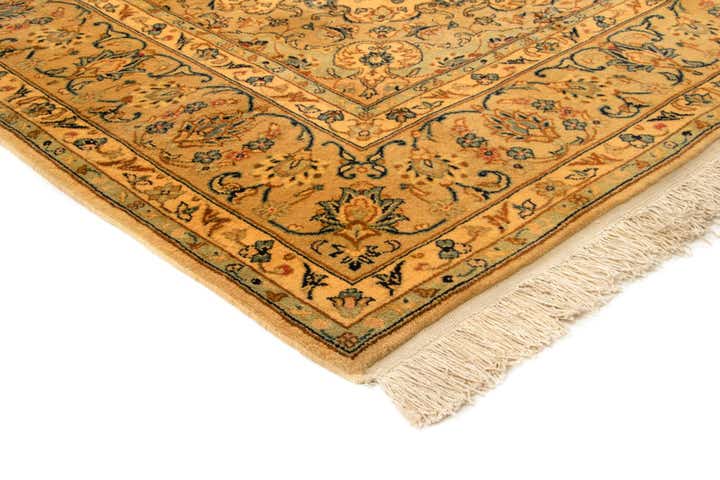 8' 2 x 11' 8 Hand Knotted Kashan Persian Wool Rug