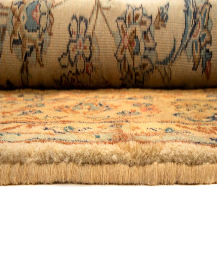Detail image of 8' 2 x 11' 8 Hand Knotted Kashan Persian Wool Rug