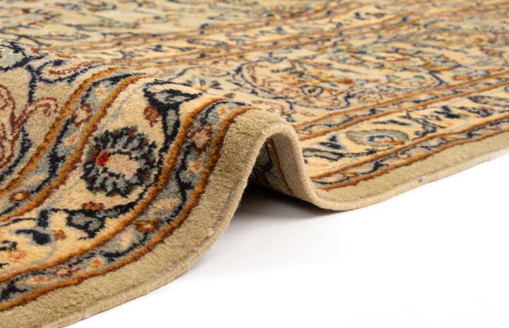 10' x 15' 11 Hand Knotted Kashan Persian Wool Rug