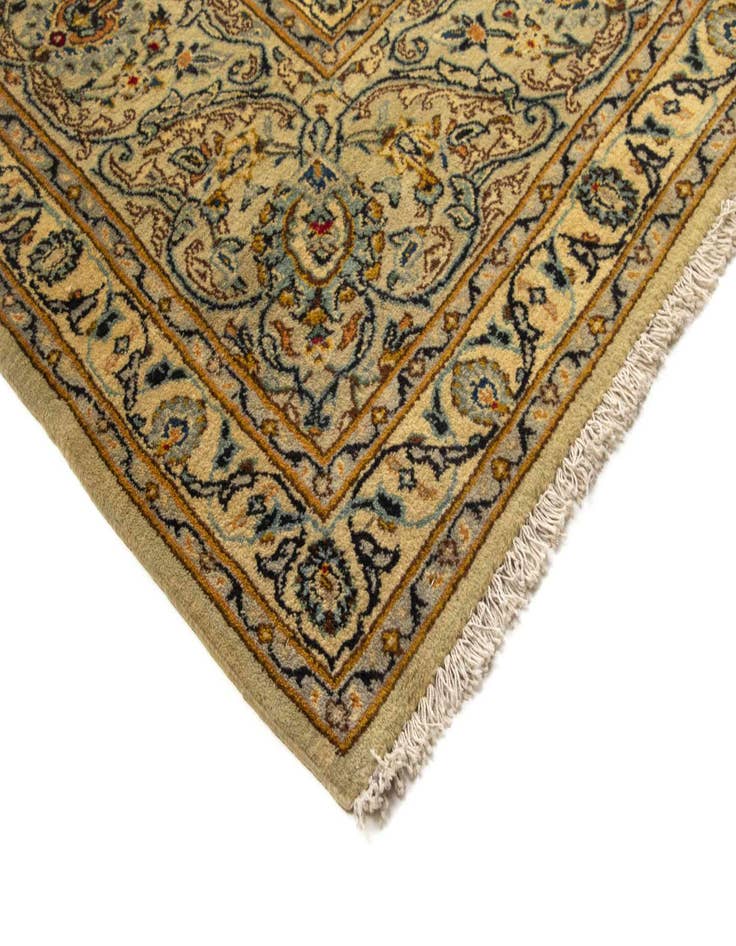 Detail image of 10' x 15' 11  Hand Knotted Kashan Persian Wool Rug