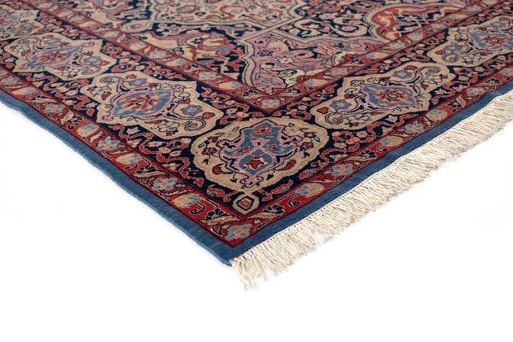 4' 5 x 6' 6 Hand Knotted Kashan Persian Rug