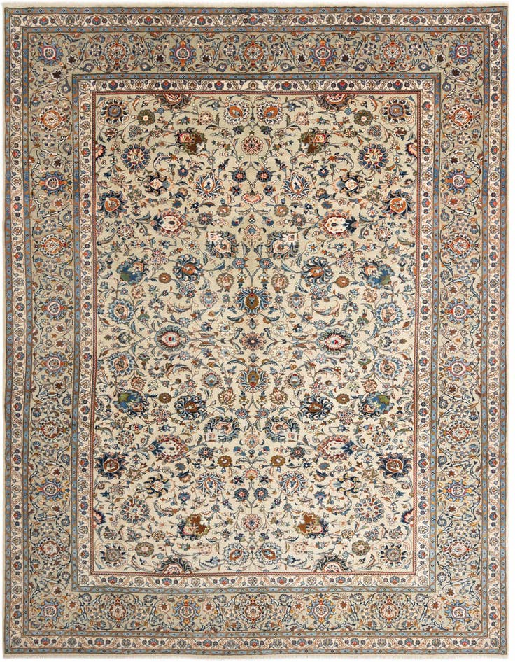 Detail image of 9' x 13' 1 Kashan Rug
