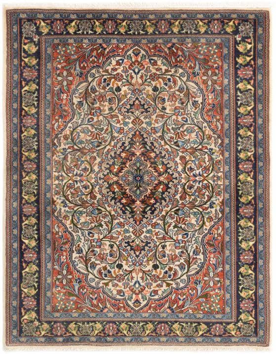 Detail image of 3' 7 x 5' 6 Kashan Rug
