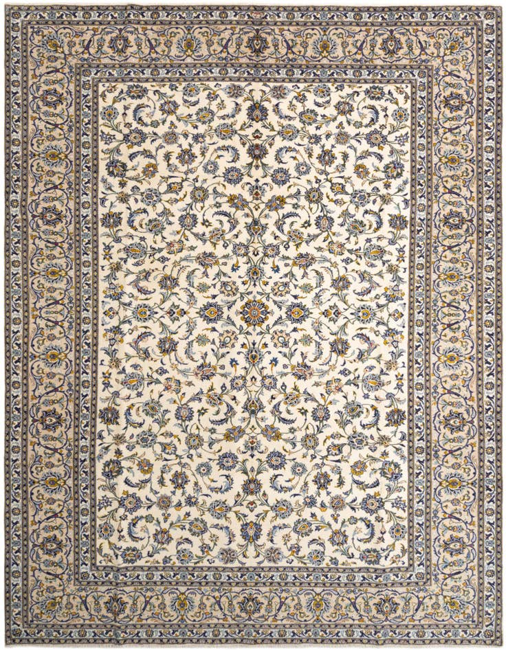 Detail image of 9' 10 x 13' 1 Kashan Rug
