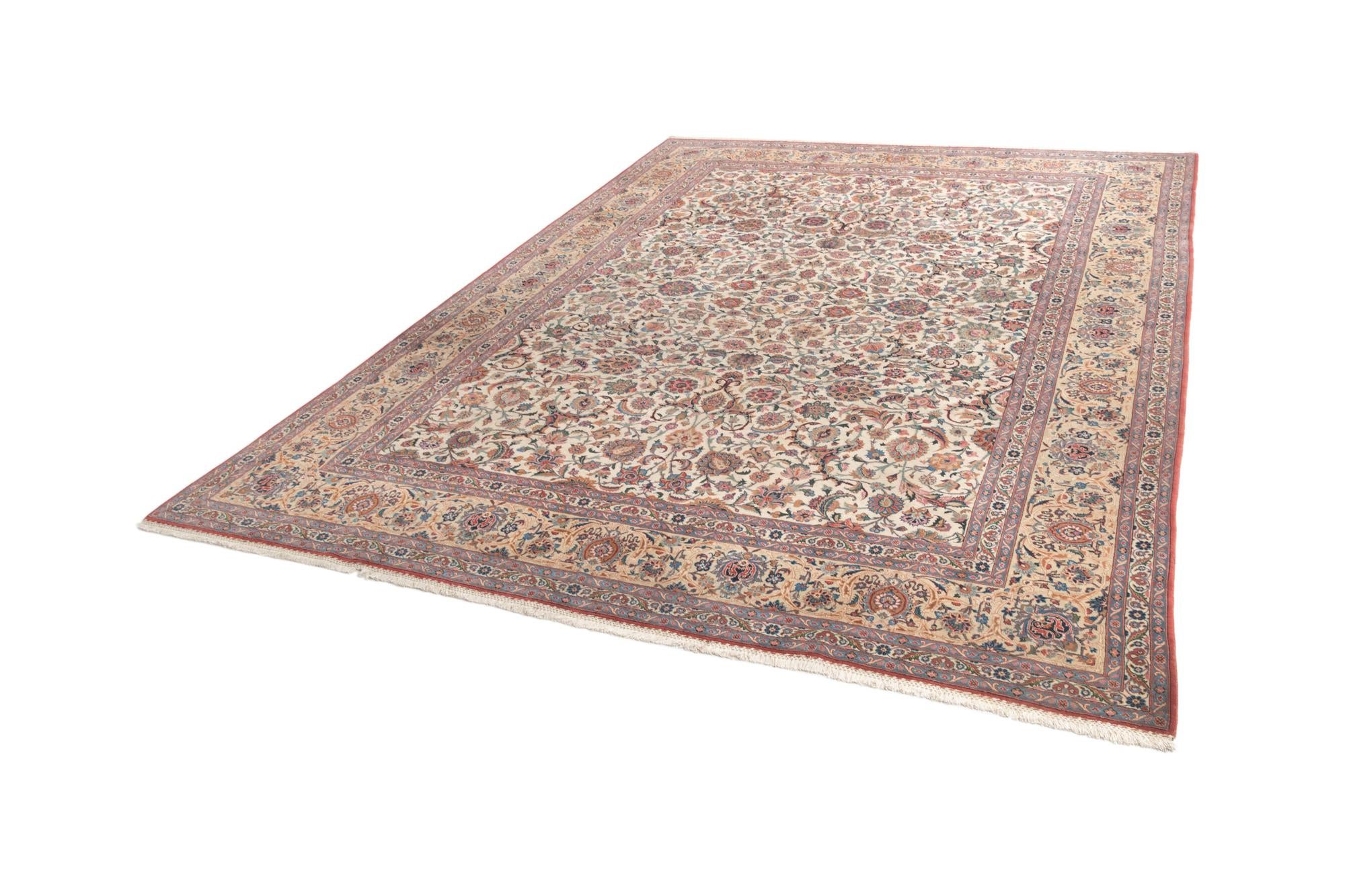 9' 5 x 12' 2 Kashan Rug